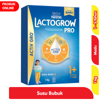 Promo Harga Lactogrow 3 Susu Pertumbuhan Madu 1000 gr - Alfamart