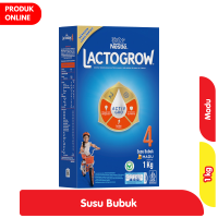 Promo Harga Lactogrow 4 Susu Pertumbuhan Madu 1000 gr - Alfamart