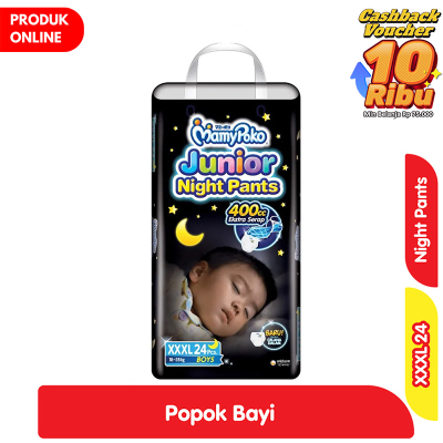Promo MamyPoko Junior Night Popok Celana Bayi Boys XXXL 24 pcs Alfamart