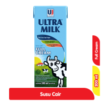 Harga Ultra Milk Susu UHT Full Cream 200 ml di Alfamart