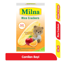 Promo Harga Milna Rice Crackers Apple Orange 5 pcs - Alfamart