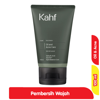 Promo Kahf Oil & Acne Care Pembersih Wajah Anti minyak & Jerawat 100 ml Alfamart