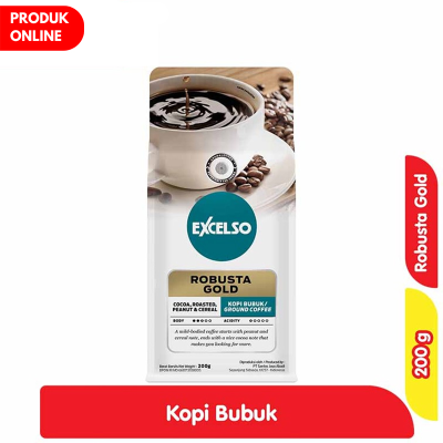 Excelso Kopi Bubuk Robusta Gold 200 g