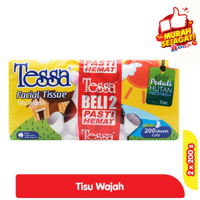 Promo Tessa Tisu Wajah 990 ply Alfamart