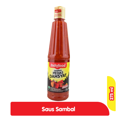 Promo Indofood Sambal Pedas Dahsyat Botol 275 ml Alfamart