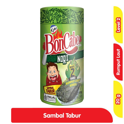 Promo Kobe BonCabe Nori Sambal Tabur Level 2 20 g Alfamart