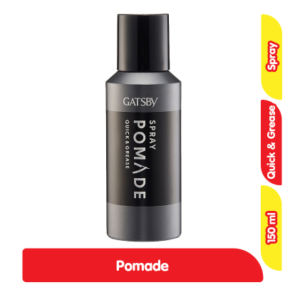 Gatsby Pomade Penata Rambut Quick & Grease Spray 150 ml