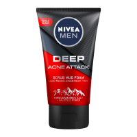 Promo Harga Nivea Men Facial Foam Deep Acne Attack 100 ml - Alfamart