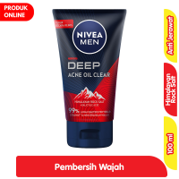 Promo Harga Nivea Men Facial Foam Deep Bright Oil Cleanser 100 ml - Alfamart