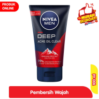 Promo Harga Nivea Men Facial Foam Deep Bright Oil Cleanser 100 ml - Alfamart