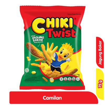 Promo Chiki Twist Makanan Ringan Jagung Bakar 75 g Alfamart