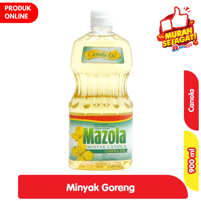 Promo Mazola Minyak Goreng Kanola Botol 900 ml Alfamart