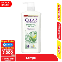 Promo Harga Clear Shampoo Ice Cool Menthol 660 ml - Alfamart