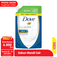 Promo Harga Dove Body Wash Deeply Nourishing 850 ml - Alfamart