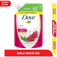 Promo Harga Dove Body Wash Go Fresh Revive 400 ml - Alfamart