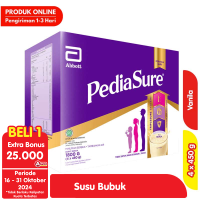 Promo Harga Pediasure Triplesure Vanila 1800 gr - Alfamart