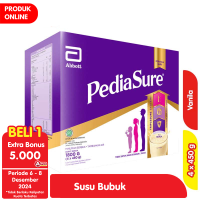 Promo Harga Pediasure Triplesure Vanila 1800 gr - Alfamart