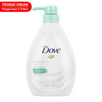 Promo Harga Dove Body Wash Sensitive Skin 550 ml - Alfamart