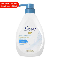 Promo Harga Dove Body Wash Gentle Exfoliating 550 ml - Alfamart