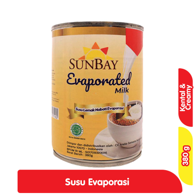 SunBay Susu Evaporasi Kaleng 380 g