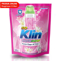 Promo Harga So Klin Liquid Detergent + Softergent Pink 1600 ml - Alfamart