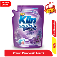 Promo Harga So Klin Pembersih Lantai Ungu Floral Lavender 1600 ml - Alfamart