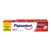 Promo Harga Pepsodent Pasta Gigi Pencegah Gigi Berlubang White 150 gr - Alfamart