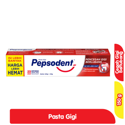 Promo Pepsodent Pasta Gigi Ekonomis 150 g Alfamart