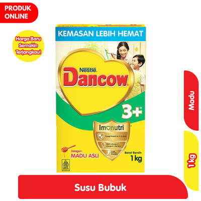 Promo Nestle Dancow 3+ Imunutri Susu Bubuk Pertumbuhan Anak 3-5 tahun Madu 1kg Alfamart