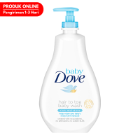 Promo Harga Dove Baby Hair to Toe Wash Rich Moisture 591 ml - Alfamart