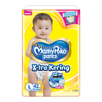 Promo Harga Mamy Poko Pants Xtra Kering L42 42 pcs - Alfamart