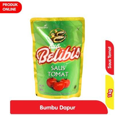Promo Dua Belibis Saus Tomat Refill 1 kg Alfamart