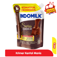 Promo Harga Indomilk Susu Kental Manis Cokelat 545 gr - Alfamart