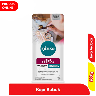 Excelso Kopi Bubuk Java Arabica 200 g