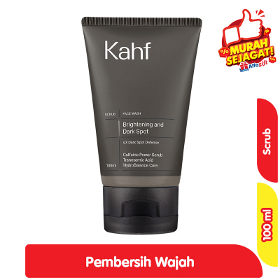 Promo Kahf Pembersih Wajah Mencerahkan untuk Noda Hitam 100 ml Alfamart