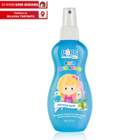 Pure Kids Hair Detangler Spray Rambut Anak Apple 200 ml