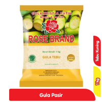 Promo Harga Rose Brand Gula Kristal Putih Kuning 1000 gr - Alfamart