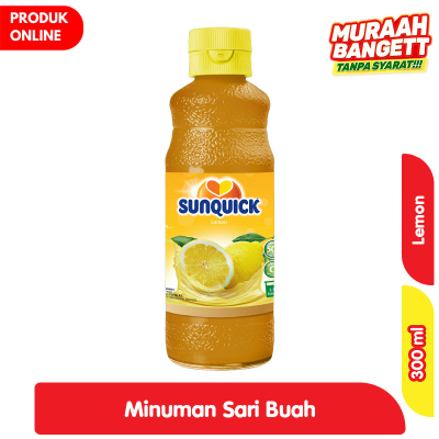 Promo Sunquick Jus Sari Buah Lemon 300 ml Alfamart