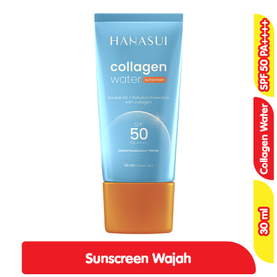 Hanasui Collagen Water Sunscreen Wajah SPF 50 30 ml