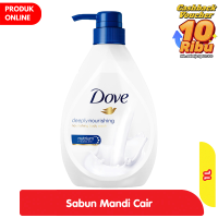 Promo Harga Dove Body Wash Deeply Nourishing 1000 ml - Alfamart