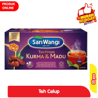 Promo Harga Sariwangi Teh Hitam Kurma & Madu 46 gr - Alfamart