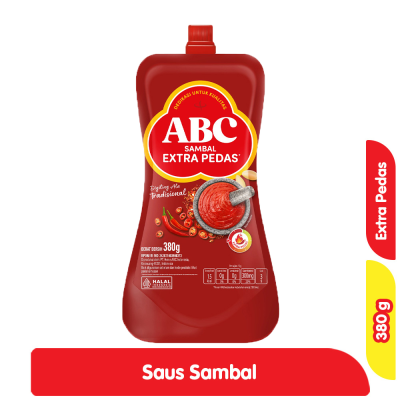Promo ABC Sambal Extra Pedas Pouch 380 g Alfamart