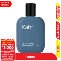 Promo Harga Kahf Eau De Toilette Invigorating Waterfall 35 ml - Alfamart