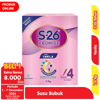 Promo Harga S26 Promise Susu Pertumbuhan Vanilla 1400 gr - Alfamart