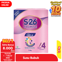 Promo Harga S26 Promise Susu Pertumbuhan Vanilla 1400 gr - Alfamart