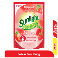 Promo Harga Sunlight Pencuci Piring Korean Strawberry 560 ml - Alfamart