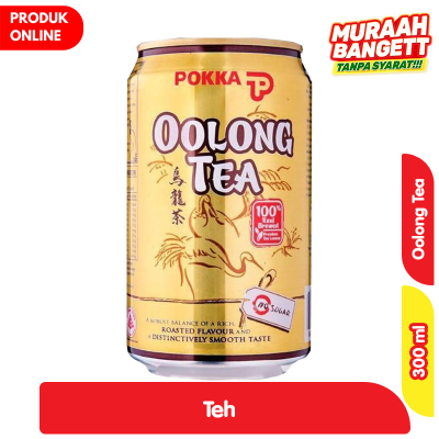 Promo Pokka Minuman Teh Oolong 300 ml Alfamart