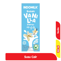 Promo Harga Indomilk Korean Series Busan Vanilla 180 ml - Alfamart