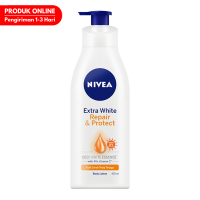 Promo Harga Nivea Body Lotion Extra White  Repair & Protect 400 ml - Alfamart