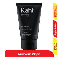 Promo Harga Kahf Face Wash Triple Action Oil and Comedo Defense 100 ml - Alfamart